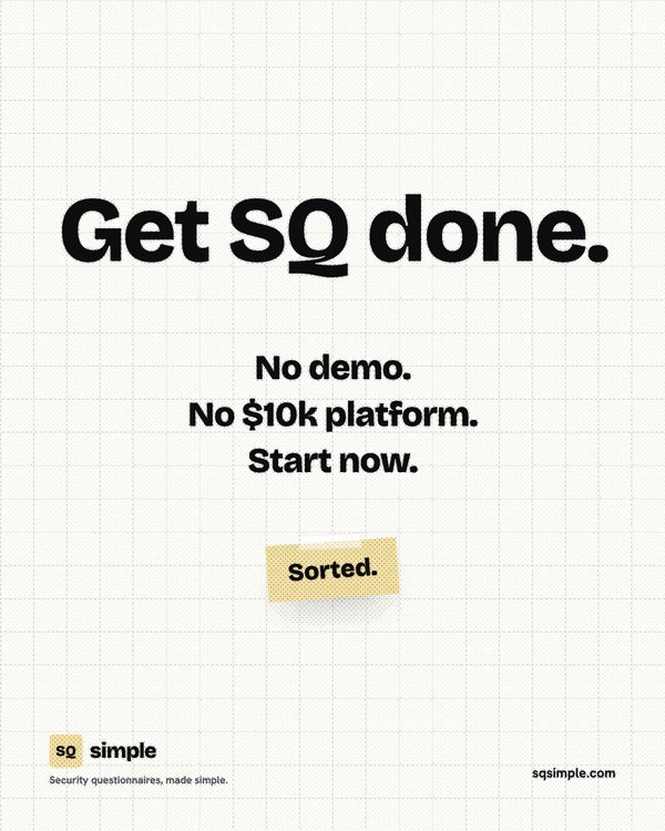 An ad for SQ Simple