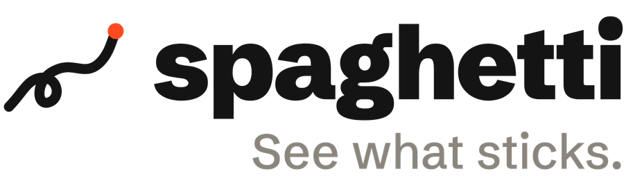 spaghetti · see what sticks